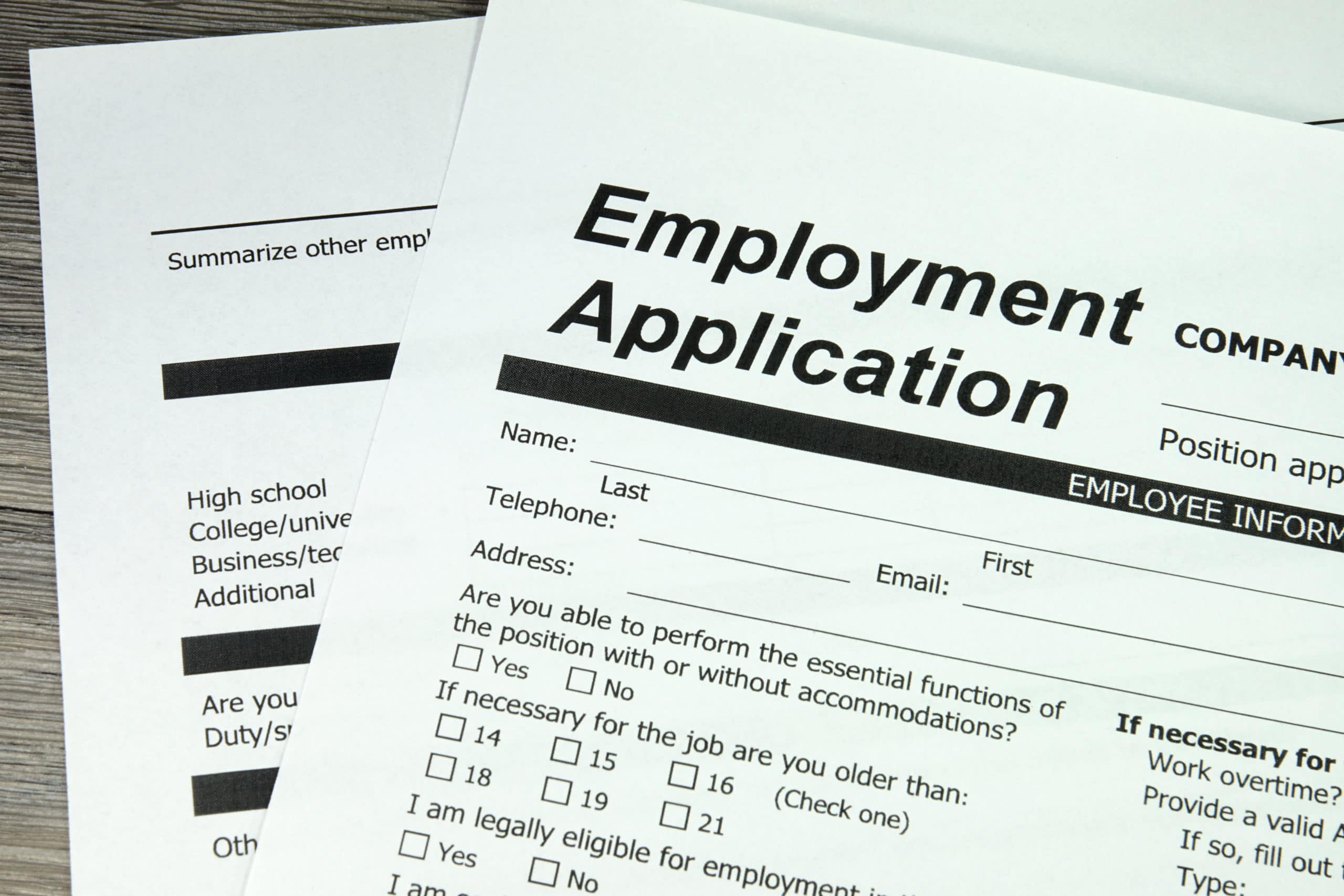 What Employment Options Do You Have If You Have A Criminal Record 